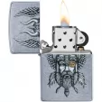 Zippo Viking Warrior Lighter lights ZO09079