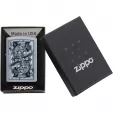 Zippo Steampunk King Spade Lighter lights ZO09085