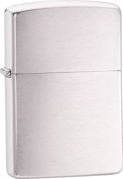 The Zippo Brushed Chrome lighter ZO10003