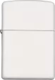 Zippo Regular White Matte ZO10214 Powder Coated