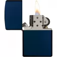 Zippo Classic Lighter Navy Matte lights ZO10239