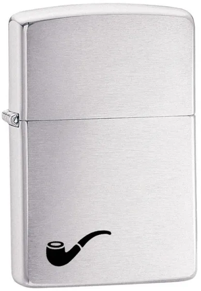 ZO10260 Pipe Lighter For Pipe SmokersBrushed Chrome