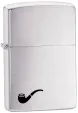 ZO10260 Pipe Lighter For Pipe SmokersBrushed Chrome