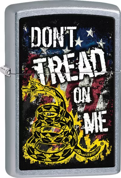 Zippo Dont Tread On Me Lighter lights ZO10486