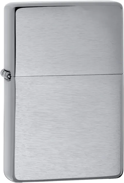 Zippo Brushed Chrome lights 11222