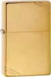 Zippo Vintage with Slashes Brass - ZO11240