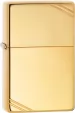 Zippo Vintage with Slashes Brass - ZO11280