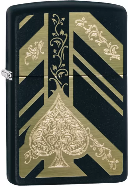 Zippo Ace of Spades Lighter lights ZO11321