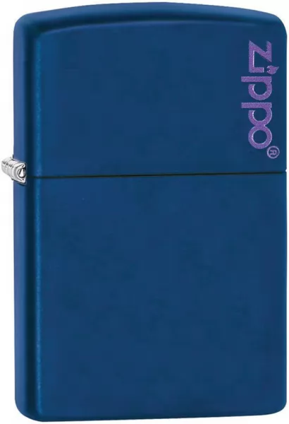 Zippo Zippo Logo Navy Matte lights ZO11339