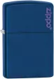 Zippo Zippo Logo Navy Matte - ZO11339