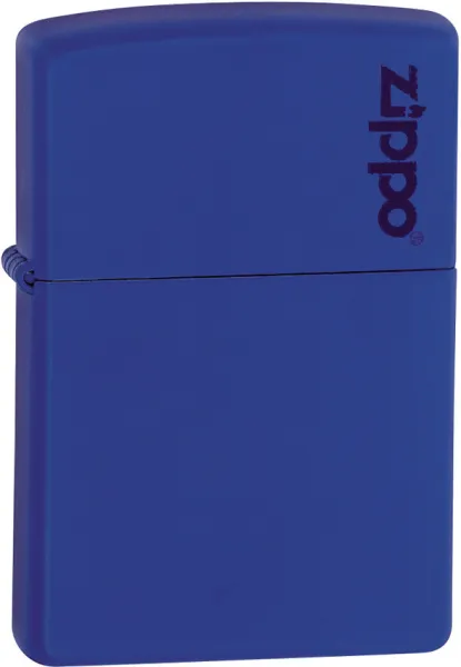 Zippo logo lighter (ZO11344) in Royal Blue