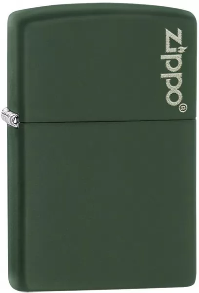 Zippo Zippo Logo Matte Green lights ZO11347