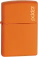 Orange Matte Windproof Lighter ZO11349 Zippo Logo