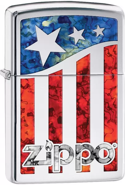 Zippo US Flag Zippo lights ZO11471