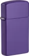 Zippo Slim Purple Matte Lighter - ZO11637