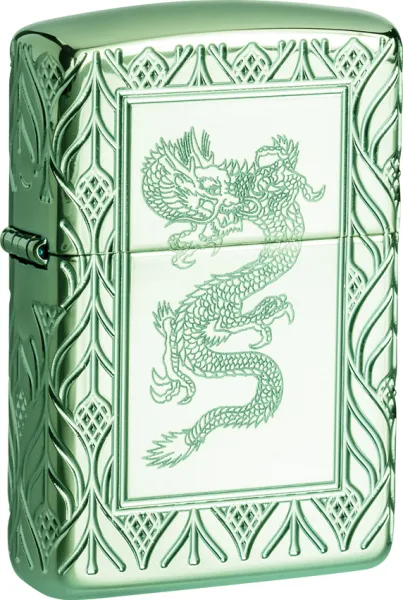 Zippo Elegant Dragon Design lights ZO11658