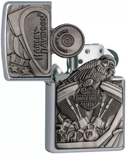 Zippo Harley Davidson Lighter lights ZO11799