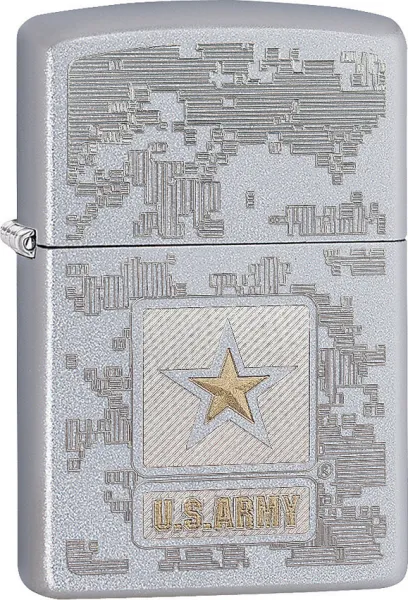 Zippo US Army Map lights ZO11974