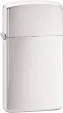 Zippo ZO13008 Slim Lighter Brushed Chrome Finish
