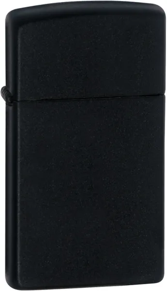 Zippo Slim lighter ZO13120 Black Matte Finish