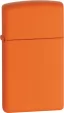 Zippo Slim Lighter Orange - ZO13335