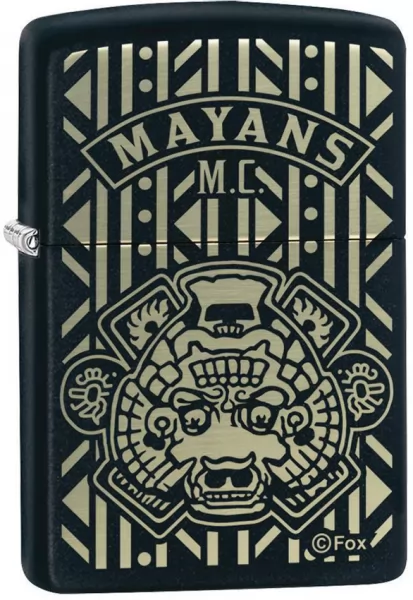 Zippo Mayans M.C. Lighter lights ZO13720