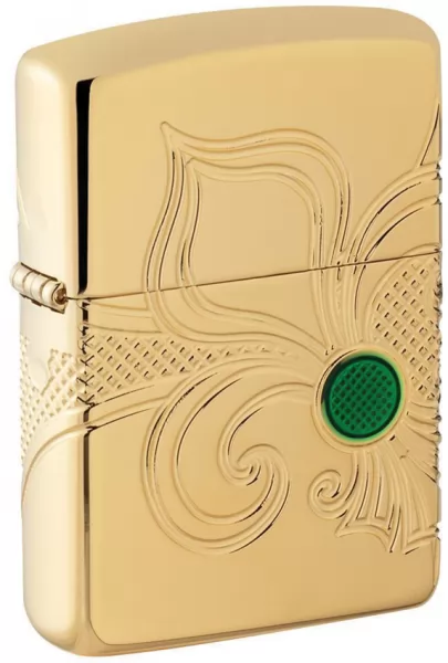 Zippo Armor Fleur De Lis lights ZO13996