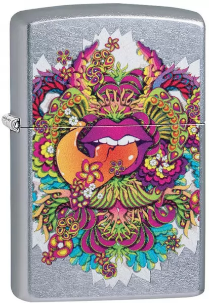 Zippo Psychedelic Lip Lighter lights ZO14047