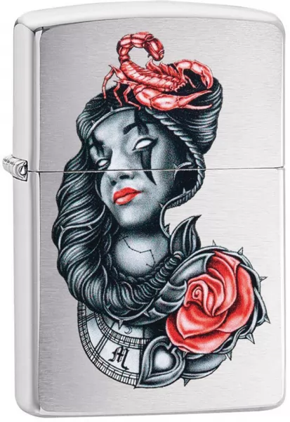Zippo Stylized Tattoo Lighter lights ZO14049