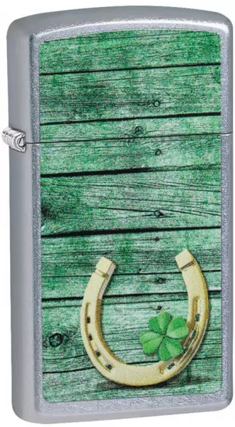 Zippo Slim Horseshoe Lighter lights ZO14088