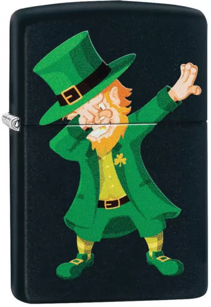 Zippo Leprechaun Lighter lights ZO14089