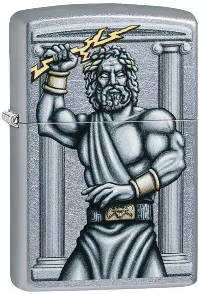 Zippo Zeus Lighter lights ZO14236