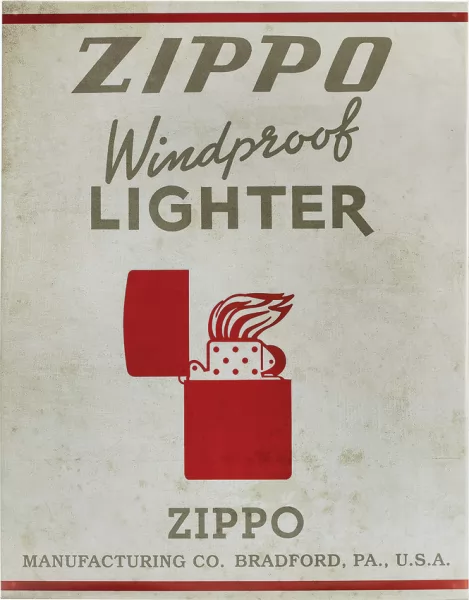 Zippo Tin Sign lights ZO142373