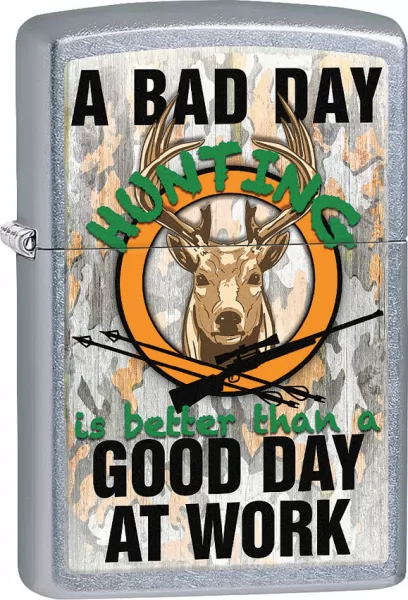 Zippo Bad Day Hunting Lighter lights ZO15229