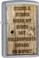 Zippo Sticks and Stones Lighter - ZO15231