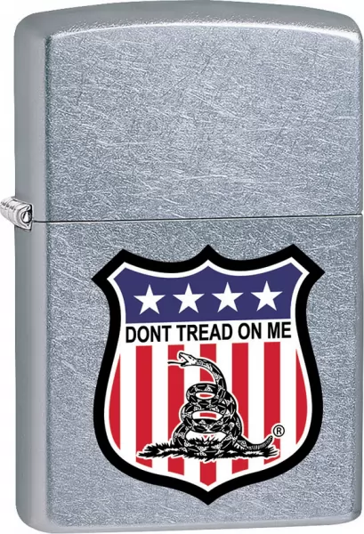 Zippo Dont Tread On Me Lighter lights ZO15277