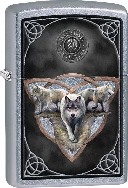 Zippo Wolf Lighter lights ZO15282