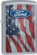 Zippo Ford Oval and Flag Lighter - ZO15294