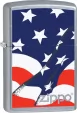 Zippo Wavy Flag Lighter - ZO15305