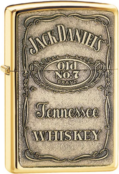 Zippo Jack Daniels label lighter (model Z016428)