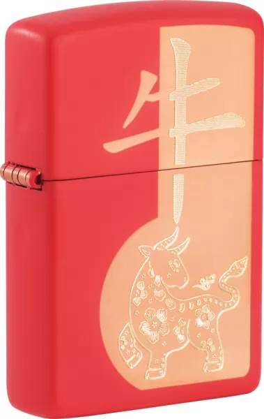 Zippo Year Of The Ox Design lights ZO16509
