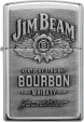 Zippo Jim Beam Pewter Logo Lighter ZO16928 Chrome