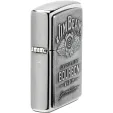 Zippo Jim Beam Pewter Logo Lighter ZO16928 Chrome
