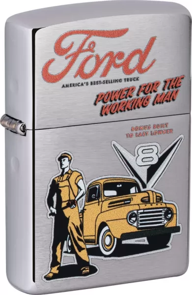 Zippo Ford Working Man Lighter lights ZO17281