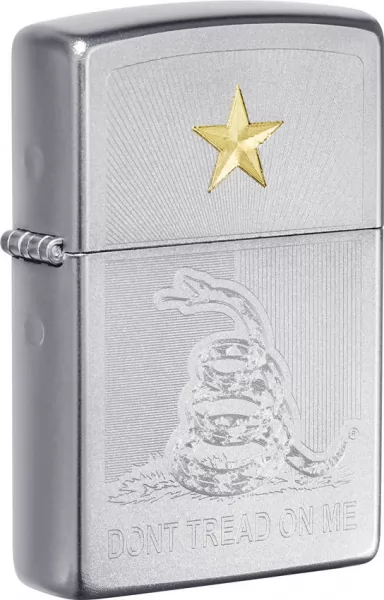 Zippo Dont Tread On Me Lighter lights ZO17303