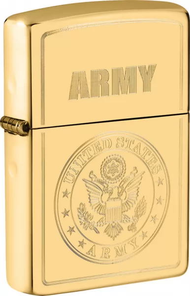 Zippo U.S. Army Lighter lights ZO17314