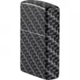 Zippo Carbon Fiber Design Lighter lights ZO17498