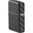 Zippo Carbon Fiber Design Lighter lights ZO17498