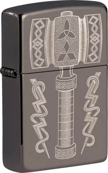 Zippo Thors Hammer Lighter lights ZO19865