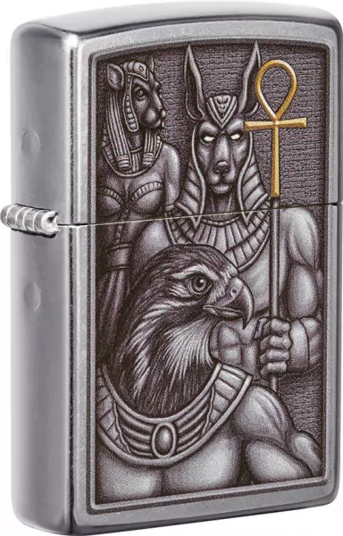 Zippo Egyptian Gods Lighter lights ZO19867